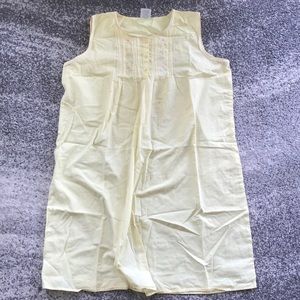 Floral button up nightgown